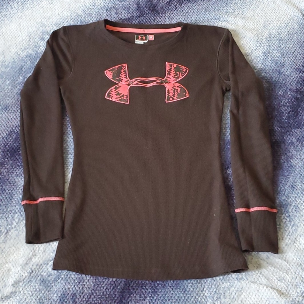 Brown Under Armour thermal size small